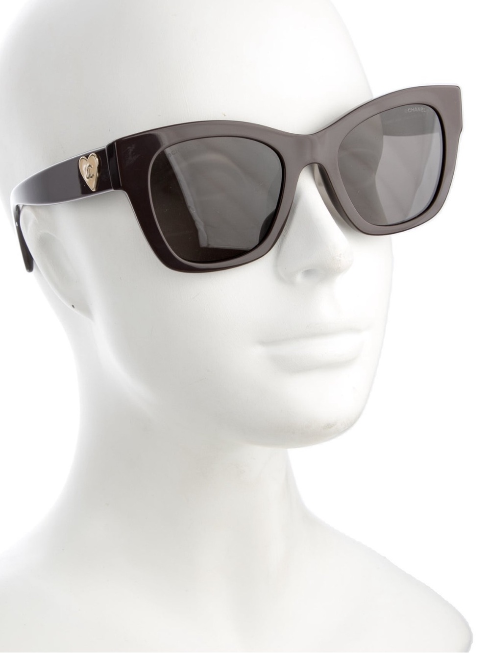 CHANEL Cat-Eye Sunglasses with Dark Lenses - Picture 2 of 3